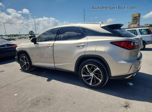 2T2ZZMCA3HC044595 2017 LEXUS RX Gold Rear left