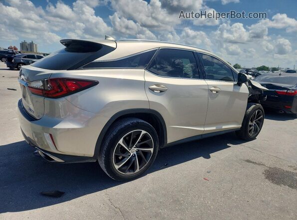 2T2ZZMCA3HC044595 2017 LEXUS RX Gold Rear right