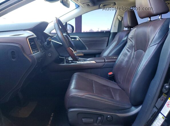 2T2ZZMCA3HC045360 2017 LEXUS RX Black Vista interior delantera