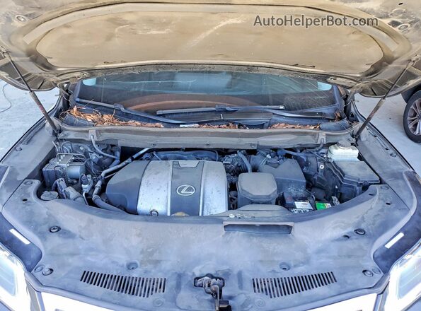 2T2ZZMCA3HC045360 2017 LEXUS RX Black Vista del compartimento del motor