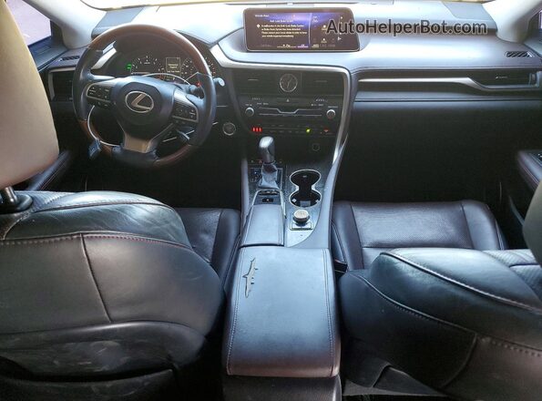 2T2ZZMCA3HC045360 2017 LEXUS RX Black Vista del salpicadero