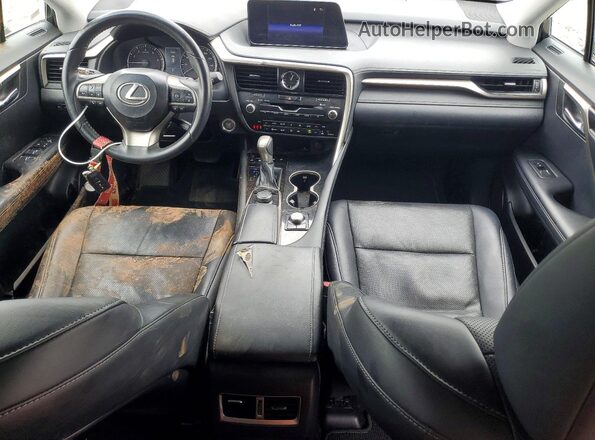 2T2ZZMCA3HC069528 2017 LEXUS RX White Вид панелі приладів