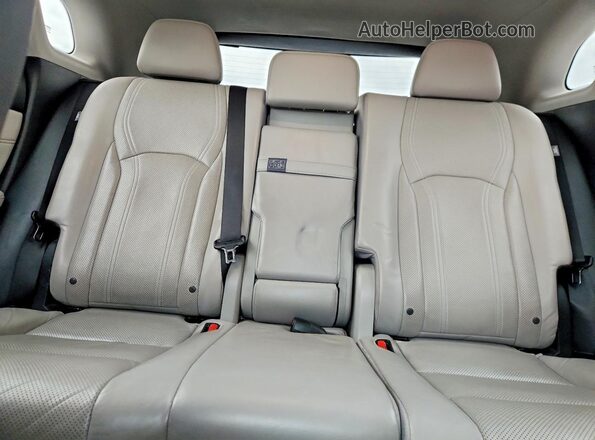2T2ZZMCA3HC080948 2017 LEXUS RX Silver Rear seats view