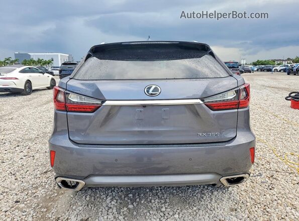 2T2ZZMCA3JC093222 2018 LEXUS RX Gray უკანა ხედი