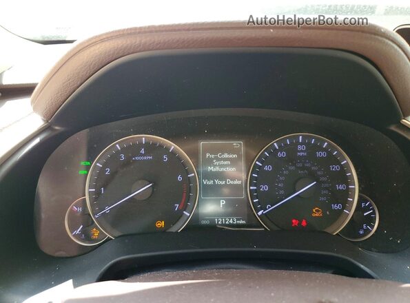 2T2ZZMCA3KC126172 2019 LEXUS RX Gold Вид щитка приладів