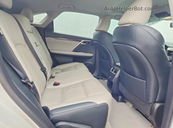 2T2ZZMCA3KC144378 2019 LEXUS RX White Вид задніх сидінь