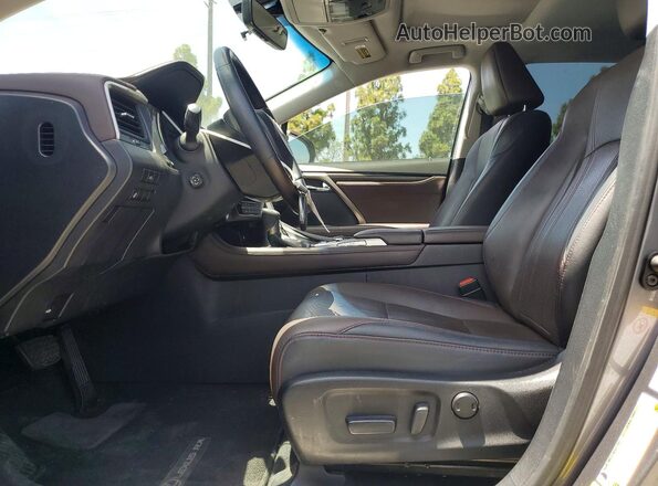 2T2ZZMCA4GC019249 2016 LEXUS RX Gray წინა სალონის ხედი