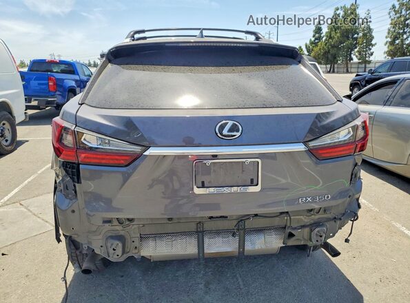 2T2ZZMCA4GC019249 2016 LEXUS RX Gray უკანა ხედი