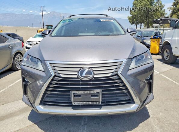 2T2ZZMCA4GC019249 2016 LEXUS RX Gray წინა ხედი