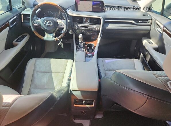 2T2ZZMCA4GC027447 2016 LEXUS RX Silver Առջևի վահանակի տեսք