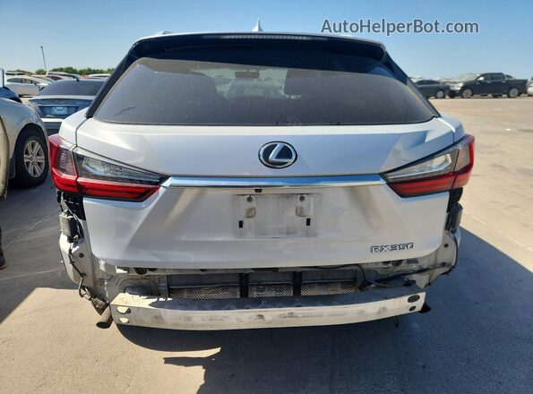 2T2ZZMCA4GC027447 2016 LEXUS RX Silver Հետևի տեսք