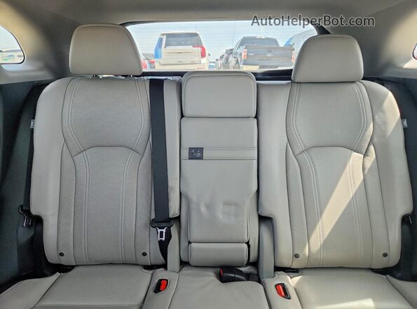 2T2ZZMCA4HC039499 2017 LEXUS RX Черный Вид задних сидений