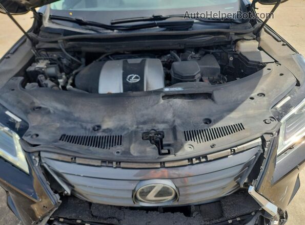 2T2ZZMCA4HC039499 2017 LEXUS RX Черный Вид подкапотного пространства