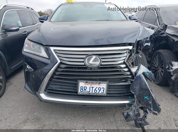 2T2ZZMCA4HC058277 2017 LEXUS RX 350 Purple Սարքավորումների վահանակի տեսք