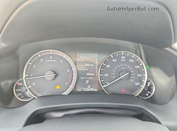 2T2ZZMCA4HC086290 2017 LEXUS RX White Widok zestawu wskaźników