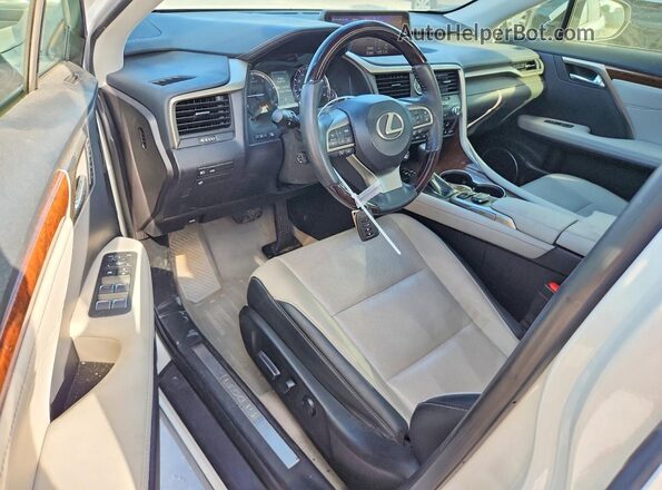 2T2ZZMCA4JC107080 2018 LEXUS RX White Dashboard view