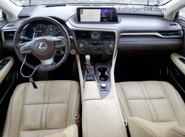 2T2ZZMCA5GC004971 2016 LEXUS RX Red Առջևի վահանակի տեսք