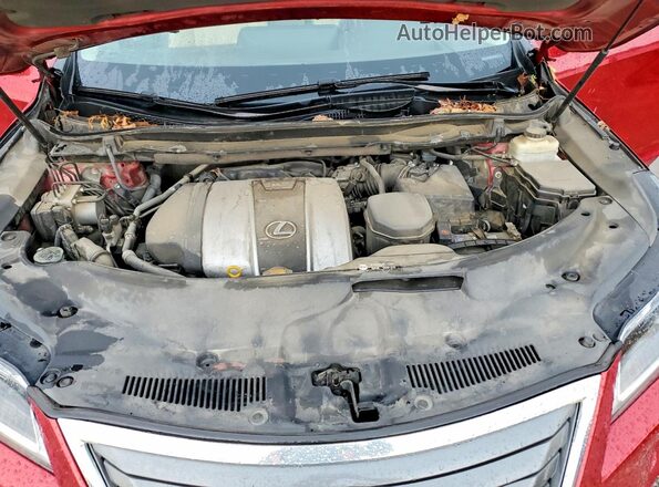 2T2ZZMCA5GC004971 2016 LEXUS RX Red Շարժիչի բաժամունքի տեսք