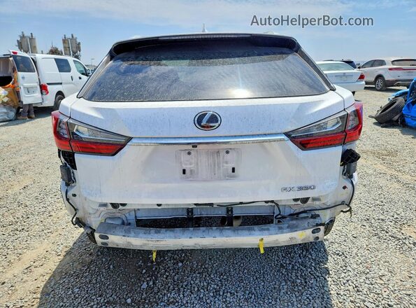 2T2ZZMCA5GC017557 2016 LEXUS RX White უკანა ხედი
