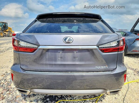 2T2ZZMCA5GC032902 2016 LEXUS RX Gray Հետևի տեսք