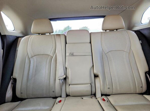 2T2ZZMCA5GC032902 2016 LEXUS RX Gray Հետևի նստատեղերի տեսք