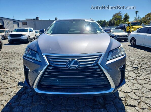 2T2ZZMCA5HC034554 2017 LEXUS RX Gray Widok z przodu