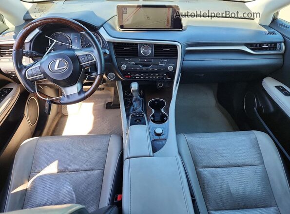 2T2ZZMCA5HC034554 2017 LEXUS RX Gray Widok deski rozdzielczej