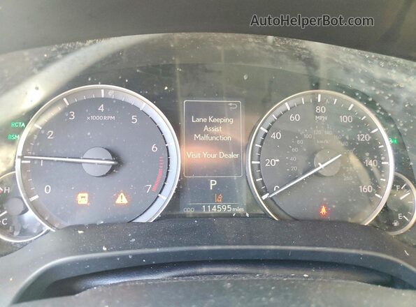 2T2ZZMCA5HC056876 2017 LEXUS RX Silver Instrument cluster view