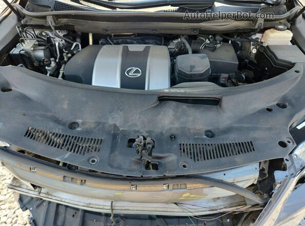2T2ZZMCA5JC110702 2018 LEXUS RX Gray Вид задньої частини салону