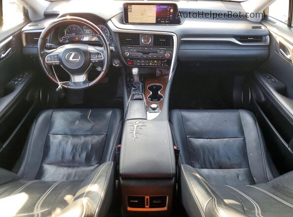 2T2ZZMCA6KC123637 2019 LEXUS RX Black Dashboard view