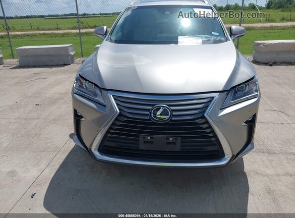2T2ZZMCA7HC047984 2017 LEXUS RX 350 Gray Instrument cluster view