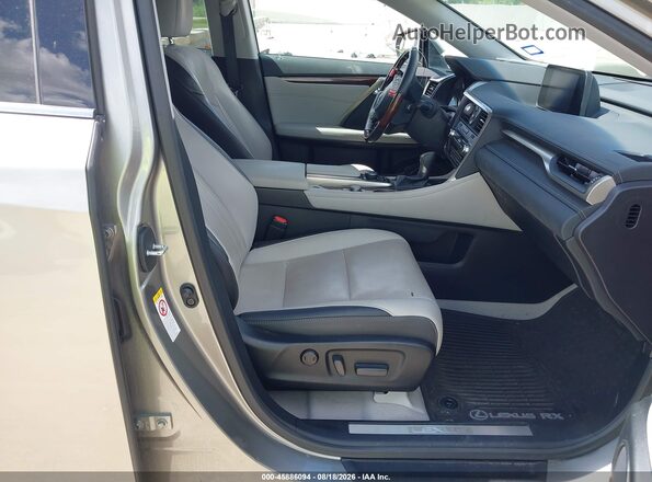 2T2ZZMCA7HC047984 2017 LEXUS RX 350 Gray Front interior view