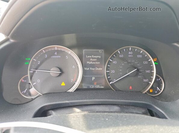 2T2ZZMCA7JC105694 2018 LEXUS RX Black ხელსაწყოთა პანელის ხედი