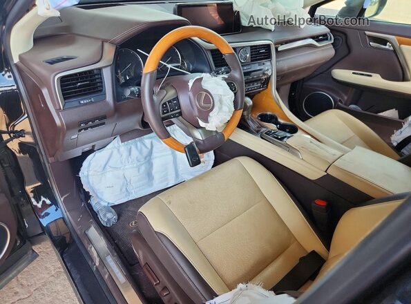 2T2ZZMCA7KC140088 2019 LEXUS RX Черный Вид панели приборов