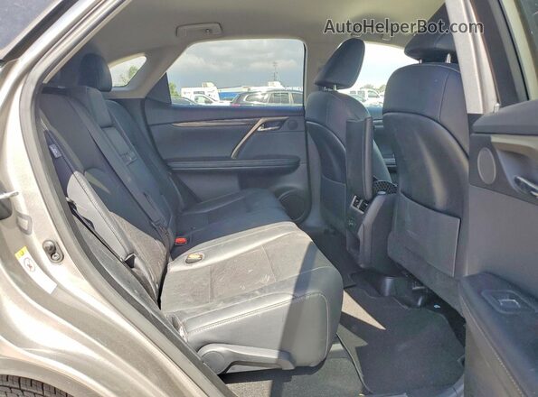 2T2ZZMCA7KC145100 2019 LEXUS RX Silver უკანა სავარძლების ხედი