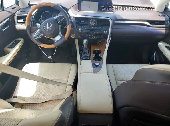 2T2ZZMCA8GC002518 2016 LEXUS RX Золотой Вид панели приборов