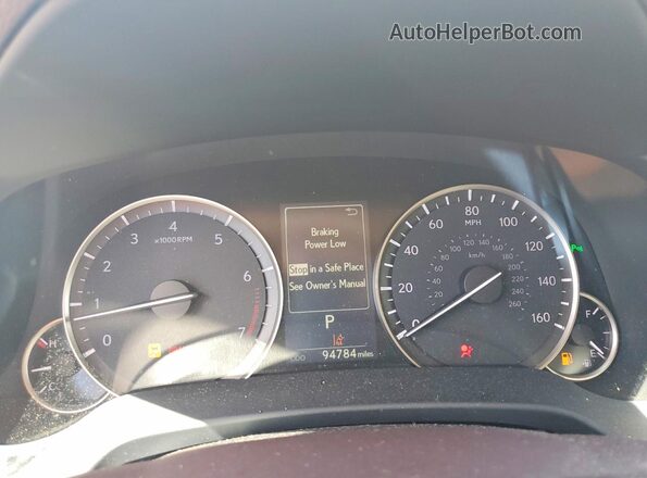 2T2ZZMCA8GC002518 2016 LEXUS RX Золотой Вид щитка приборов