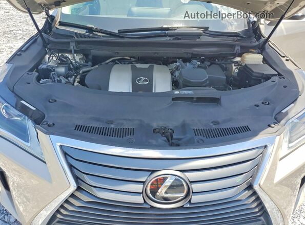 2T2ZZMCA8GC002518 2016 LEXUS RX Золотой Вид задней части салона