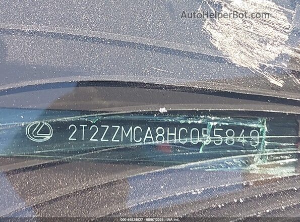 2T2ZZMCA8HC055849 2017 LEXUS RX 350 Pewter 