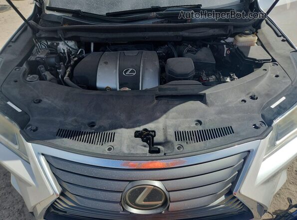 2T2ZZMCA8HC065894 2017 LEXUS RX White ძრავის განყოფილების ხედი