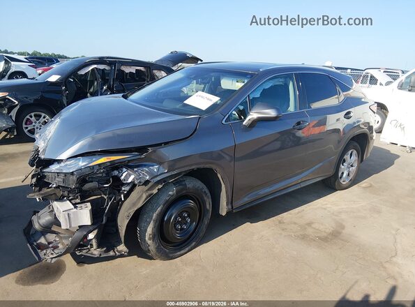 2T2ZZMCA8HC087023 2017 LEXUS RX 350 Серый Передняя левая четверть