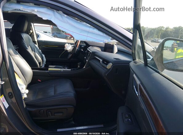 2T2ZZMCA8HC087023 2017 LEXUS RX 350 Серый Вид салона спереди