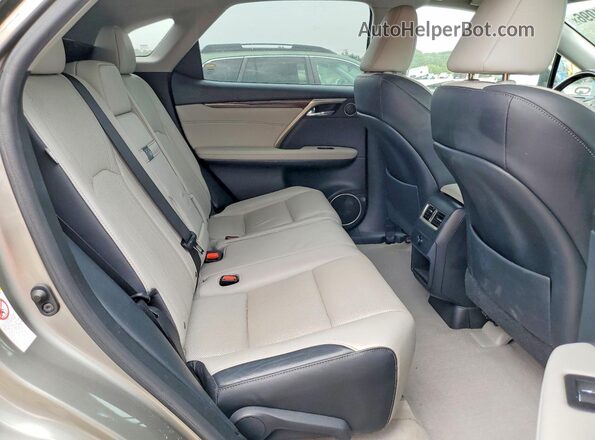 2T2ZZMCA8JC109415 2018 LEXUS RX Gray Vista interior trasera