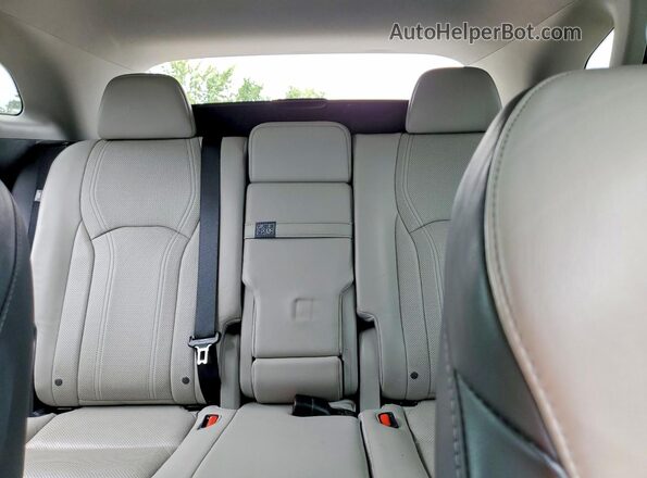 2T2ZZMCA8JC109415 2018 LEXUS RX Gray Vista de los asientos traseros