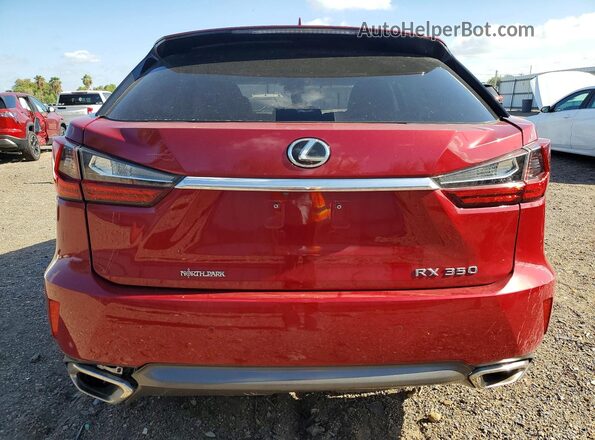 2T2ZZMCA8KC118858 2019 LEXUS RX Maroon უკანა ხედი