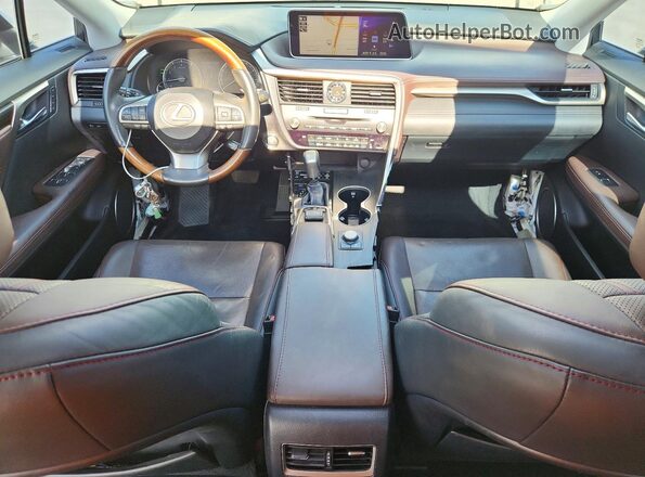2T2ZZMCA9GC016959 2016 LEXUS RX White წინა პანელის ხედი
