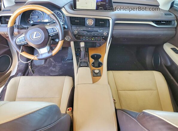2T2ZZMCA9HC061627 2017 LEXUS RX White წინა პანელის ხედი
