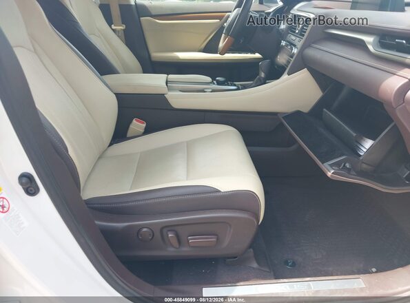 2T2ZZMCA9HC086382 2017 LEXUS RX 350 Белый Вид салона спереди