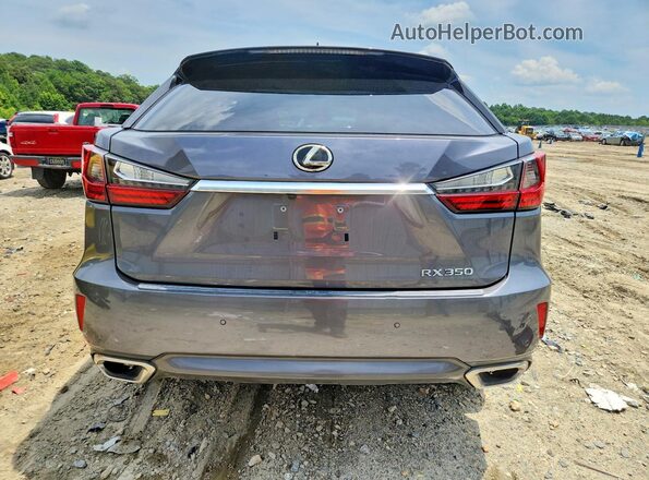 2T2ZZMCAXGC010944 2016 LEXUS RX Серый Вид сзади