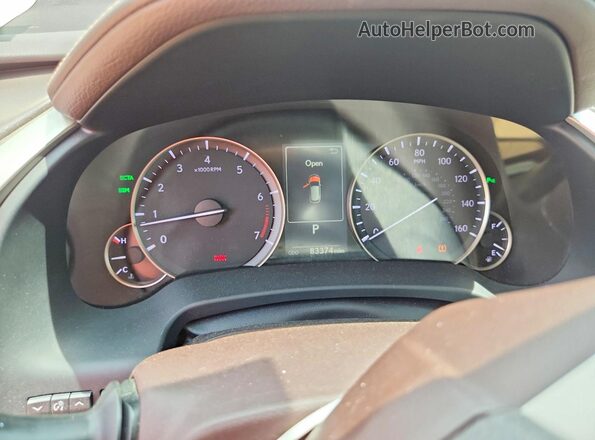 2T2ZZMCAXGC010944 2016 LEXUS RX Серый Вид щитка приборов
